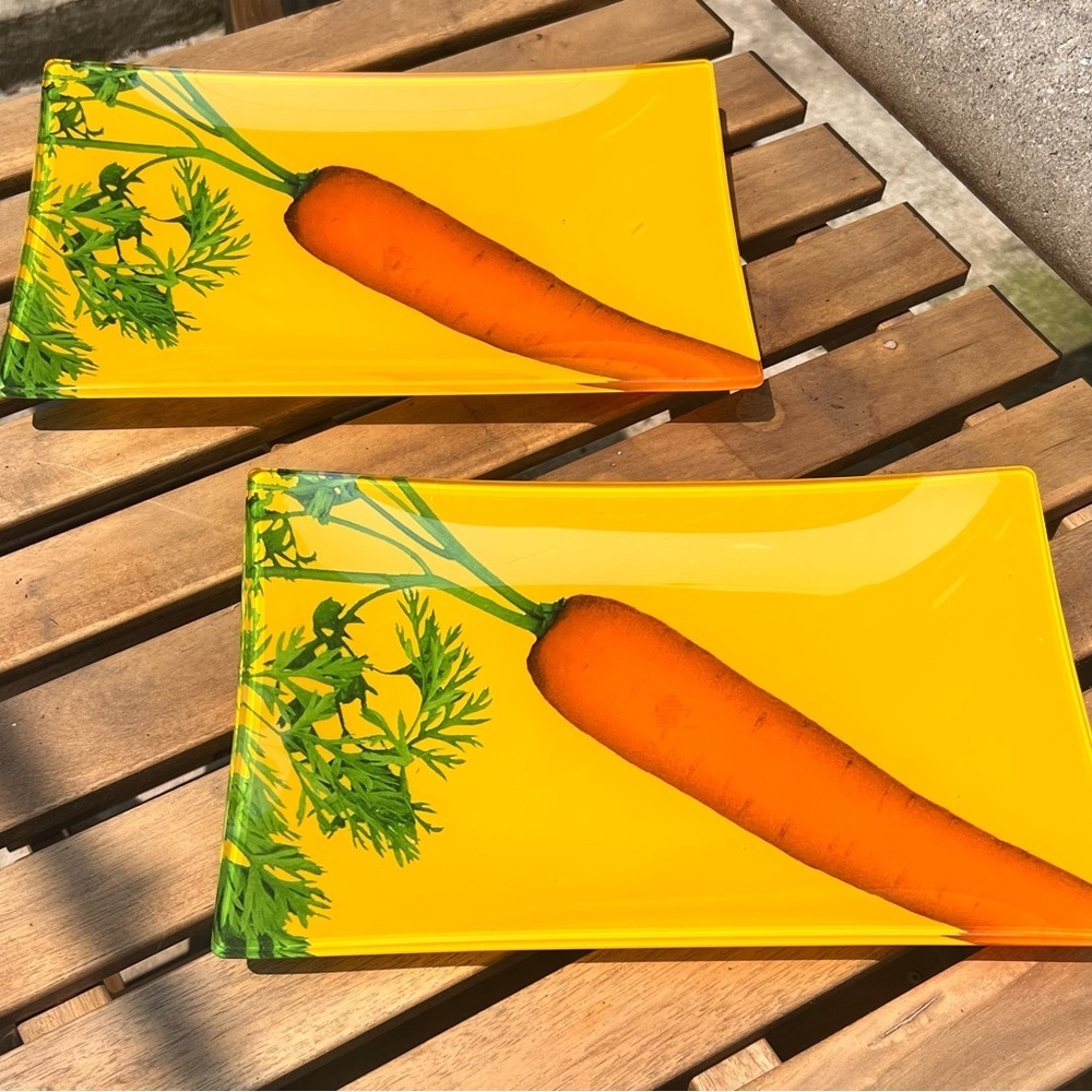 PRIMA DONNA Glass Serving Trays